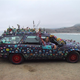 Illustration for article titled Groovalicious Purple Princess Of Peace Art Car Falls On Hard Times, Faces Crusher